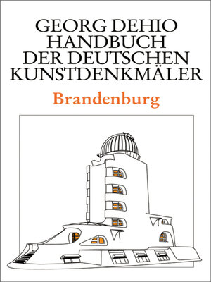 cover image of Dehio--Handbuch der deutschen Kunstdenkmäler / Brandenburg